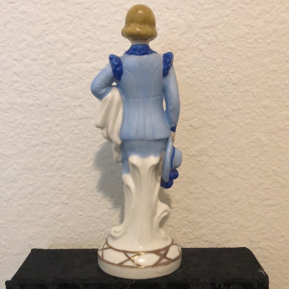 Pottery Figurine Little Boy Blue 7.75"H - Picture 8 of 13